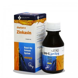 شربت تقویت سیستم ایمنی ویتامین ث + زینک زینکاسین روناک 120 میلی لیتر