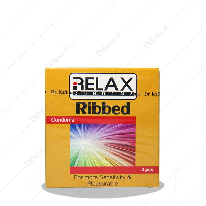 کاندوم شیاردار مدل Ribbed ریلکس 3 عددی