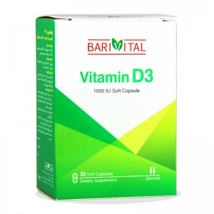 کپسول ویتامین D3 باریویتال باریج 30 عدد