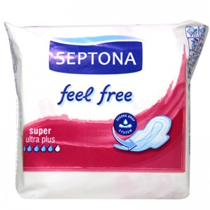 نوار بهداشتی سوپر سپتونا مدل Feel Free بسته 8 عددی