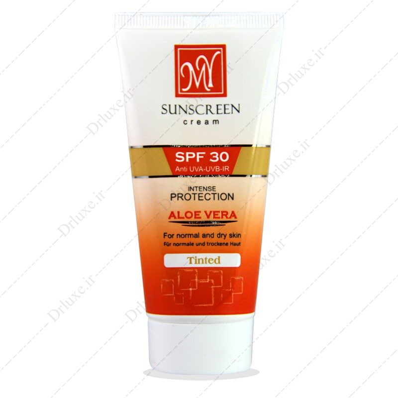 کرم ضد آفتاب مای SPF30 رنگی مناسب پوست خشک و معمولی 50 میلی لیتر