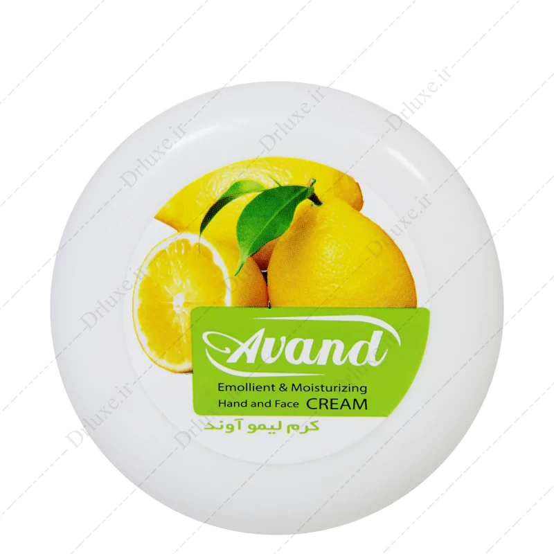 کرم دست و صورت با عصاره لیمو آوند 200 گرم