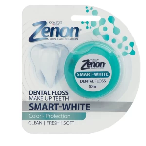 نخ دندان مدل Smart White زنون