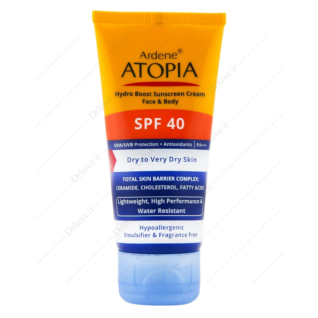 کرم ضد آفتاب اتوپیا آردن SPF40 مناسب پوست خشک 50 میل