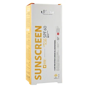 کرم ضد آفتاب SPF60 بی رنگ سی گل