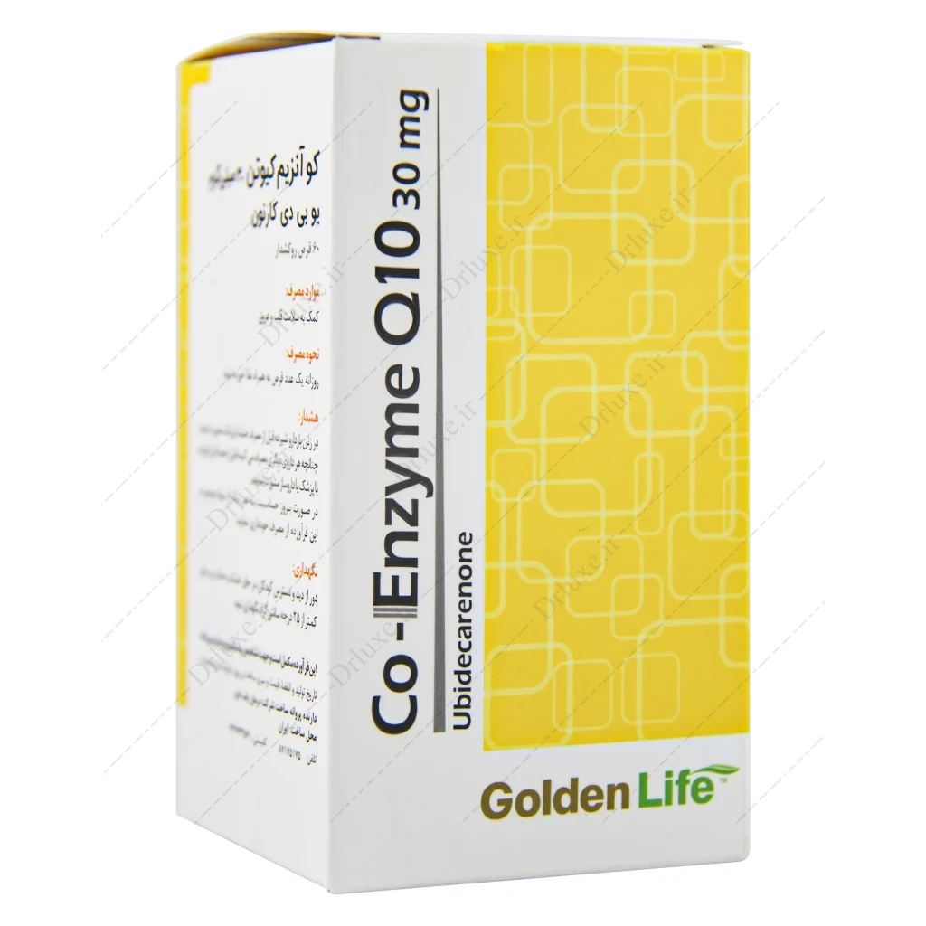 قرص کوآنزیم کیوتن گلدن لایف، کو آنزیم کیوتن ۳۰