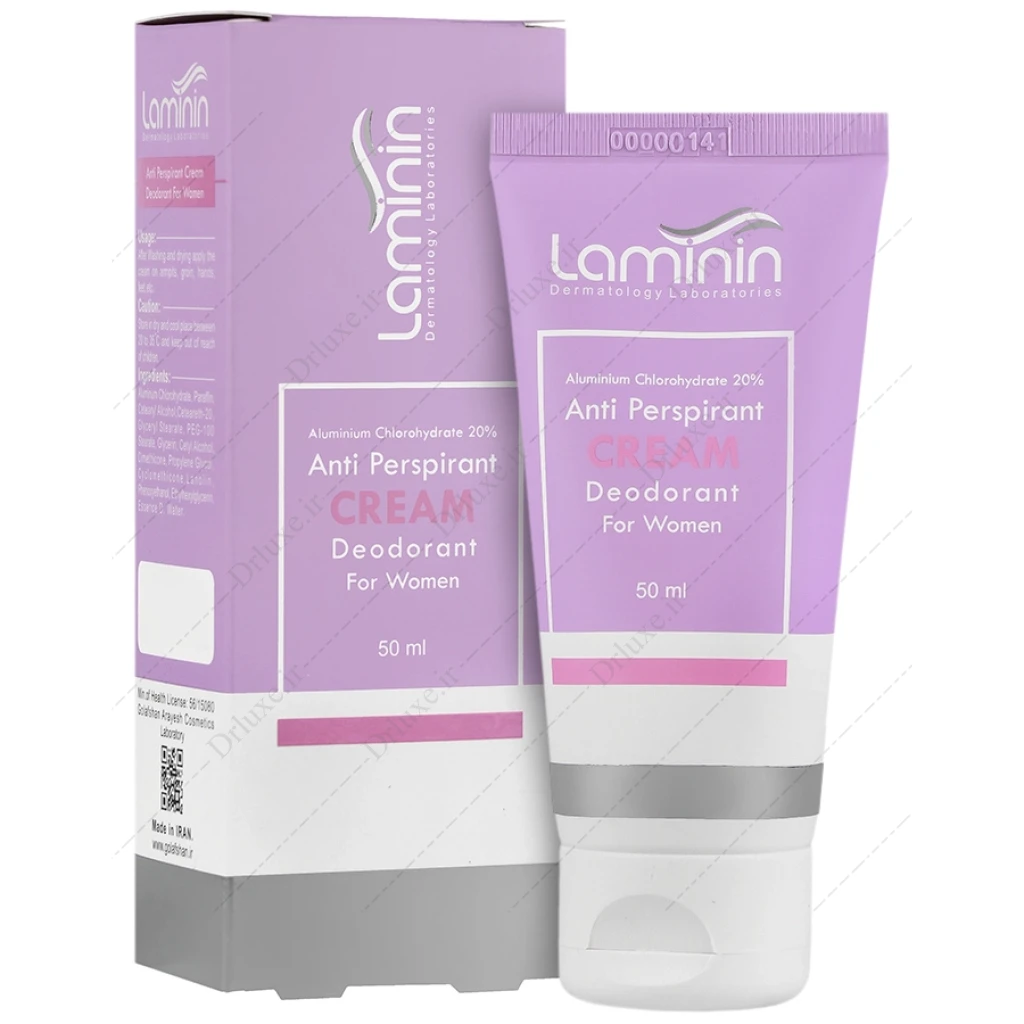 دئودورانت کرمی ضد تعریق بانوان لامینین
