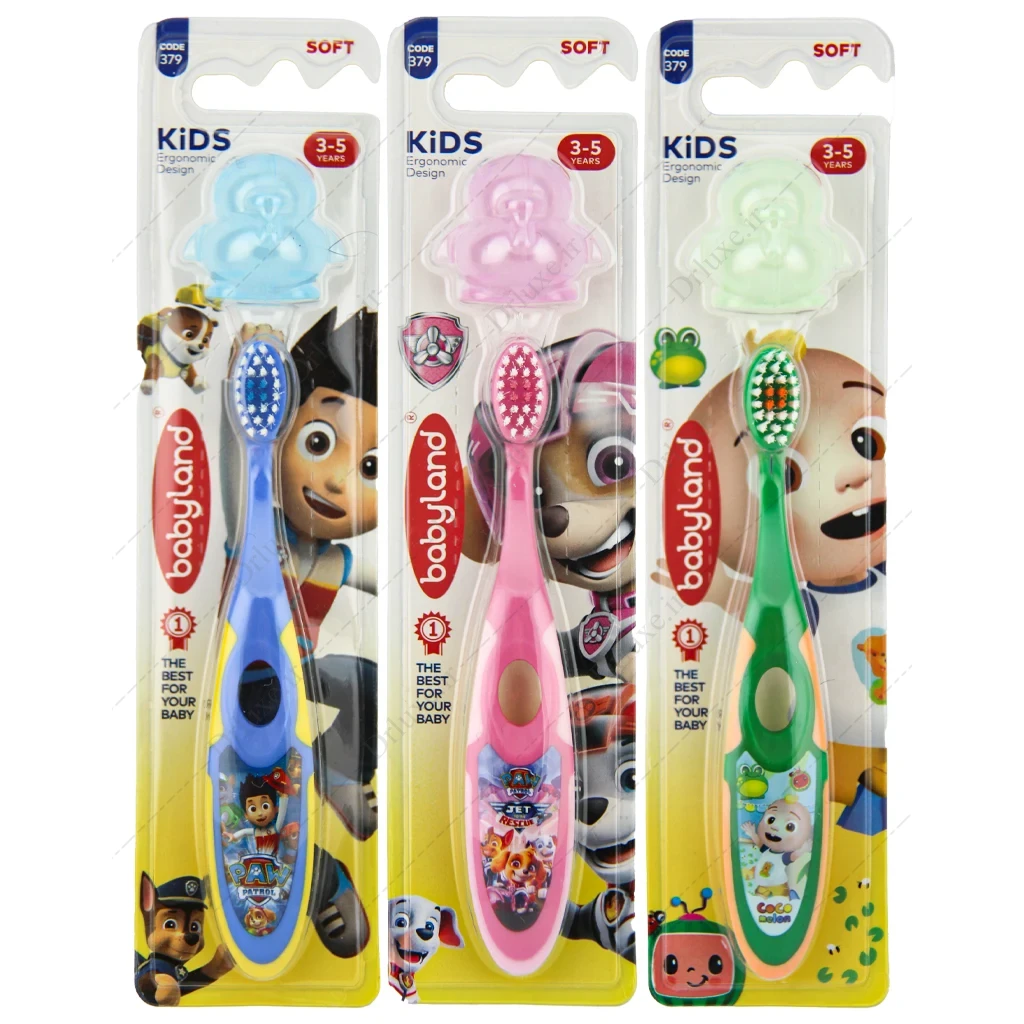 مسواک کودک 3-5 سال بی بی لند برس نرم کد 379