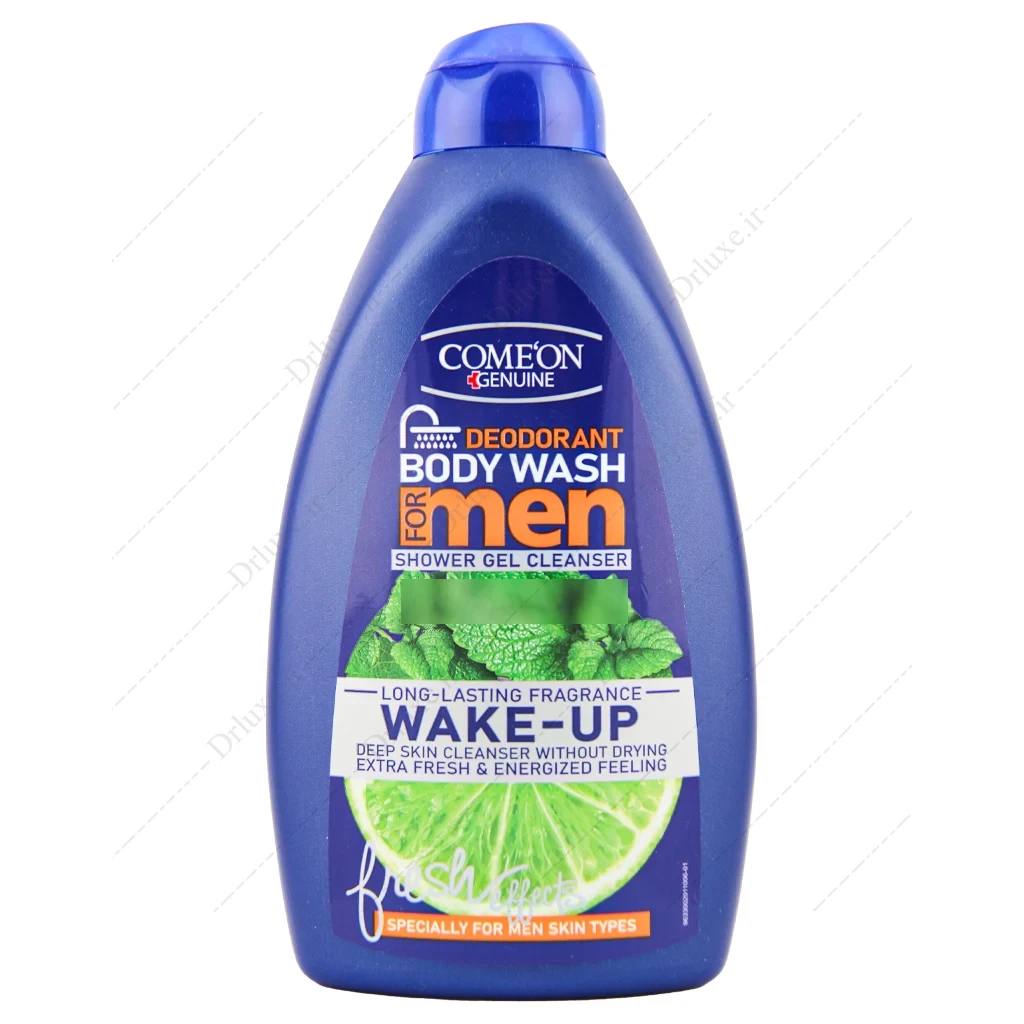 شامپو بدن ژلی آقایان Wake Up کامان 510 میلی لیتر