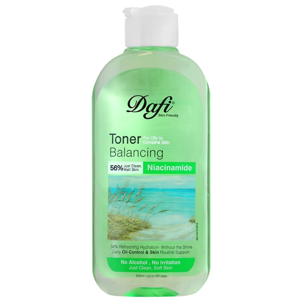 تونر صورت پوست چرب و مختلط دافی