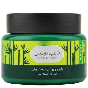 ماست بدن درخت چای و عصاره بامبو دیپ سنس 250 میلی لیتر