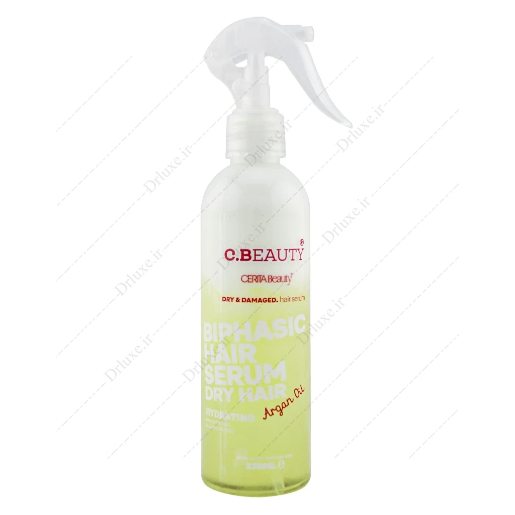 سرم دو فاز موی خشک و آسیب دیده روغن آرگان سریتا 230 میلی لیتر