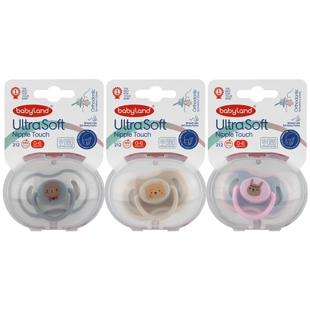 پستانک سنستیو اولترا سافت 0-6 ماه بی بی لند کد 212