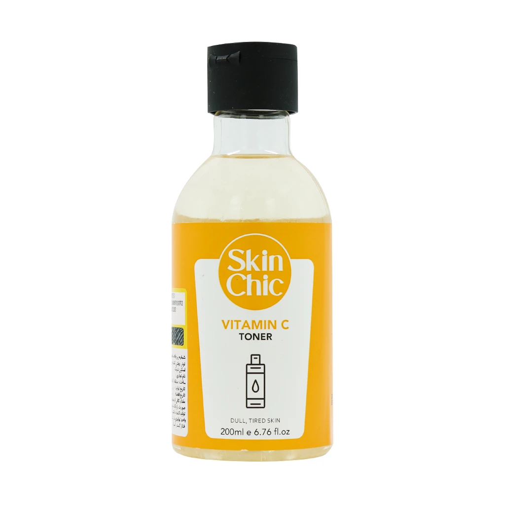تونر روشن کننده صورت ویتامین سی اسکین شیک