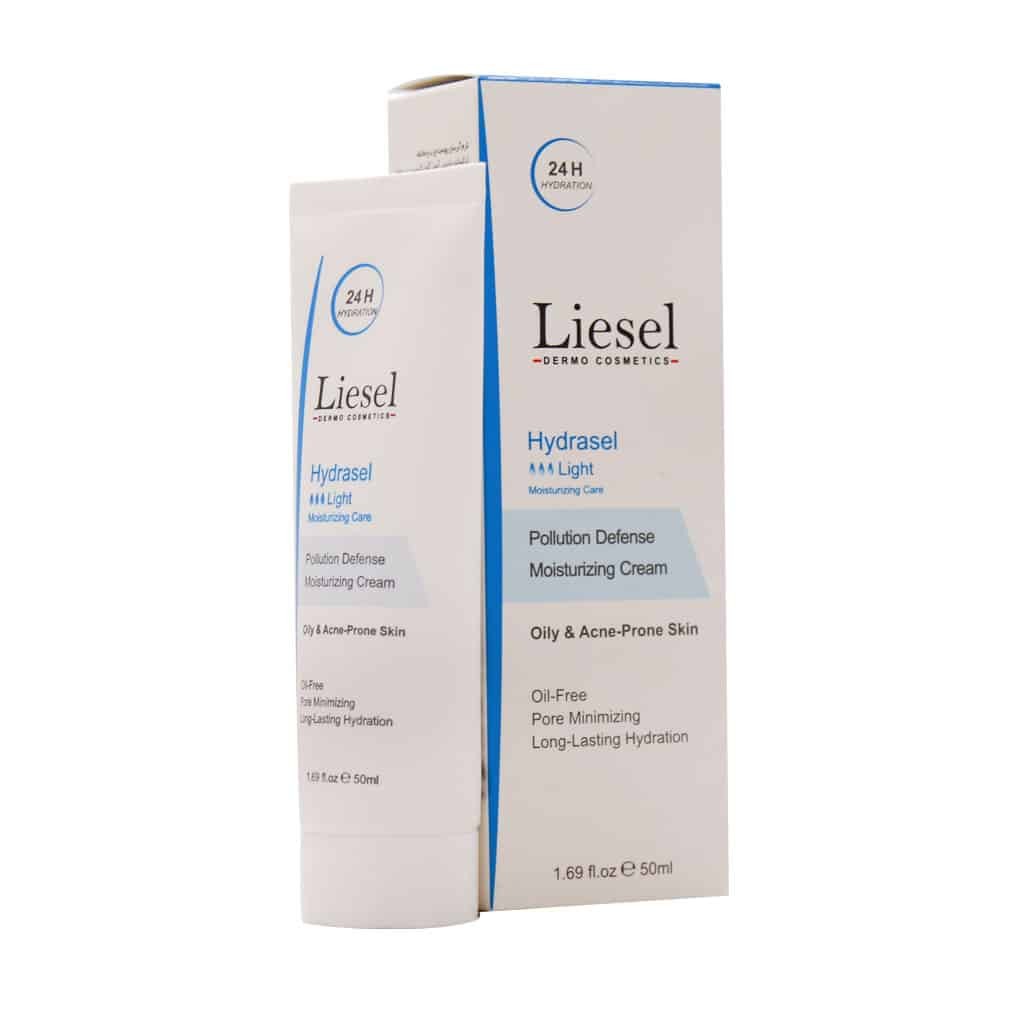 کرم آبرسان پوست چرب و مختلط لایسل مدل هیدراسل لایت
