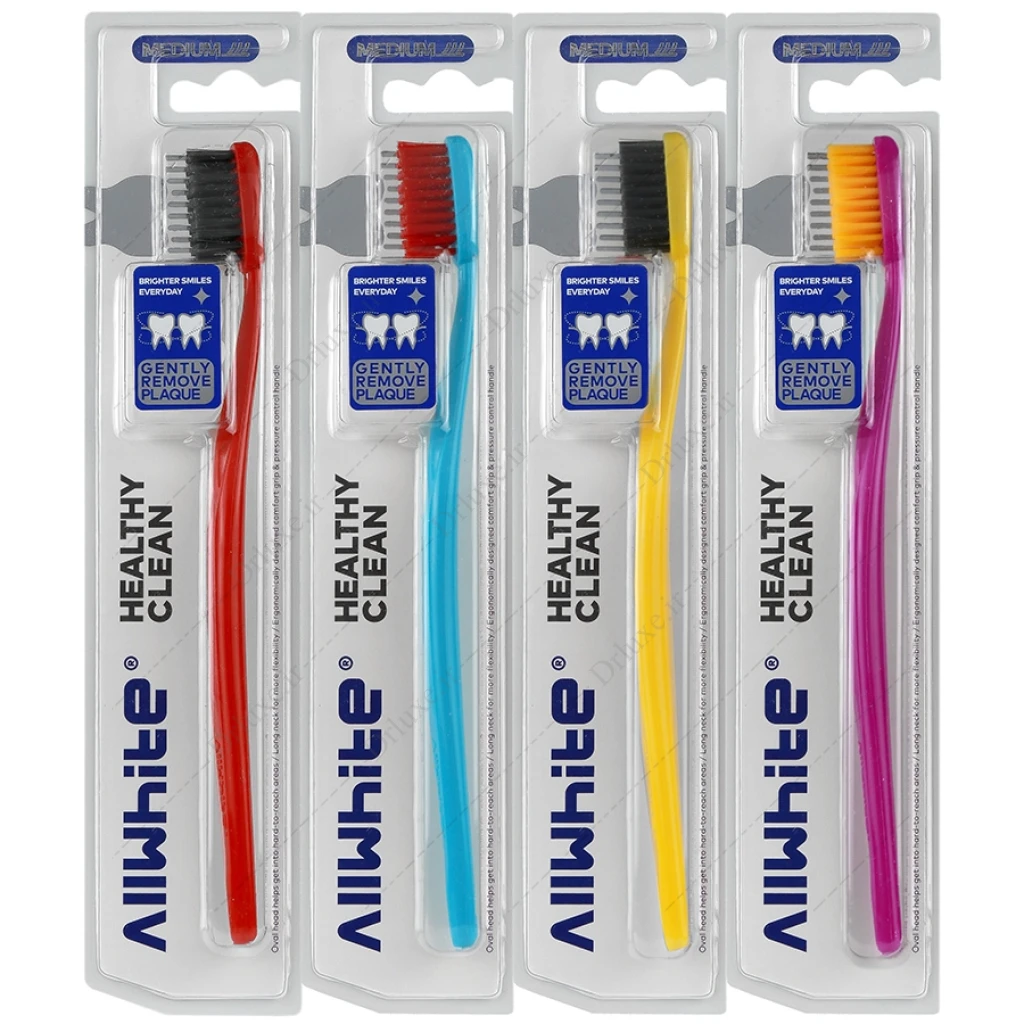 مسواک هلثی کلین با برس سخت آل وایت