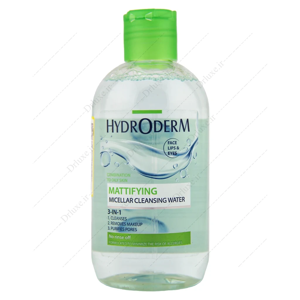 پاک کننده میسلار پوست چرب و جوشدار هیدرودرم 250 میلی‌لیتر