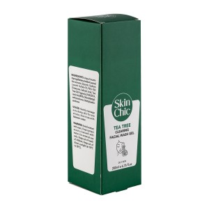 ژل شستشوی صورت پوست چرب اسکین شیک حاوی روغن درخت چای