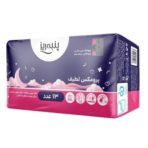 نوار بهداشتی پرومکس لطیف 2 ایکس لارج پنبه ریز 13 عدد