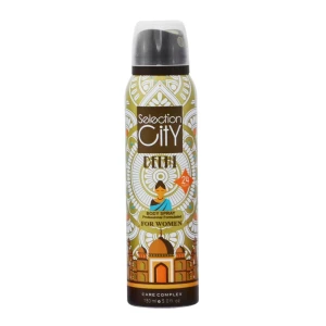 اسپری خوشبو کننده بدن زنانه دهلی سلکشن سیتی 150 میلی لیتر
