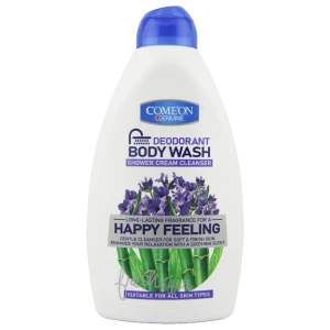 شامپو بدن کرمی کامان مدل هپی فیلینگ