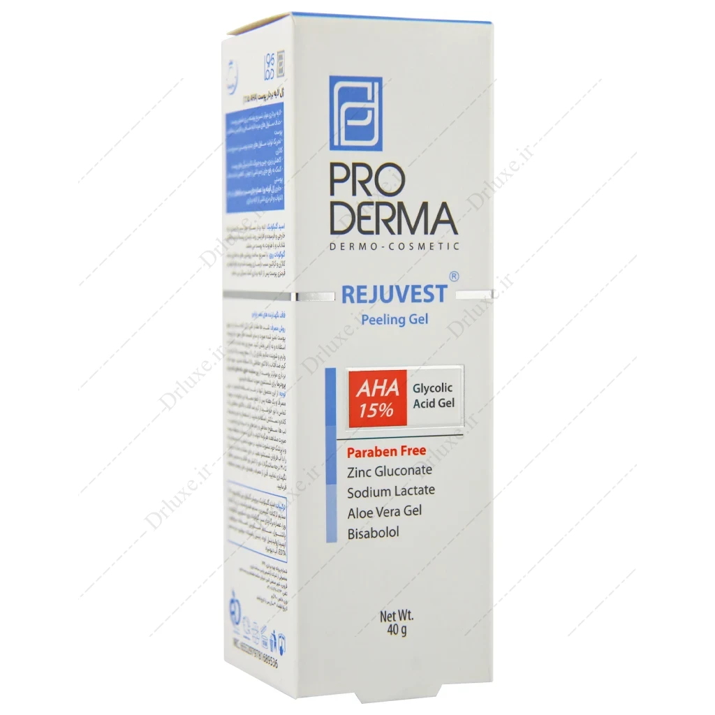 ژل لایه بردار پوست AHA 15% پرودرما