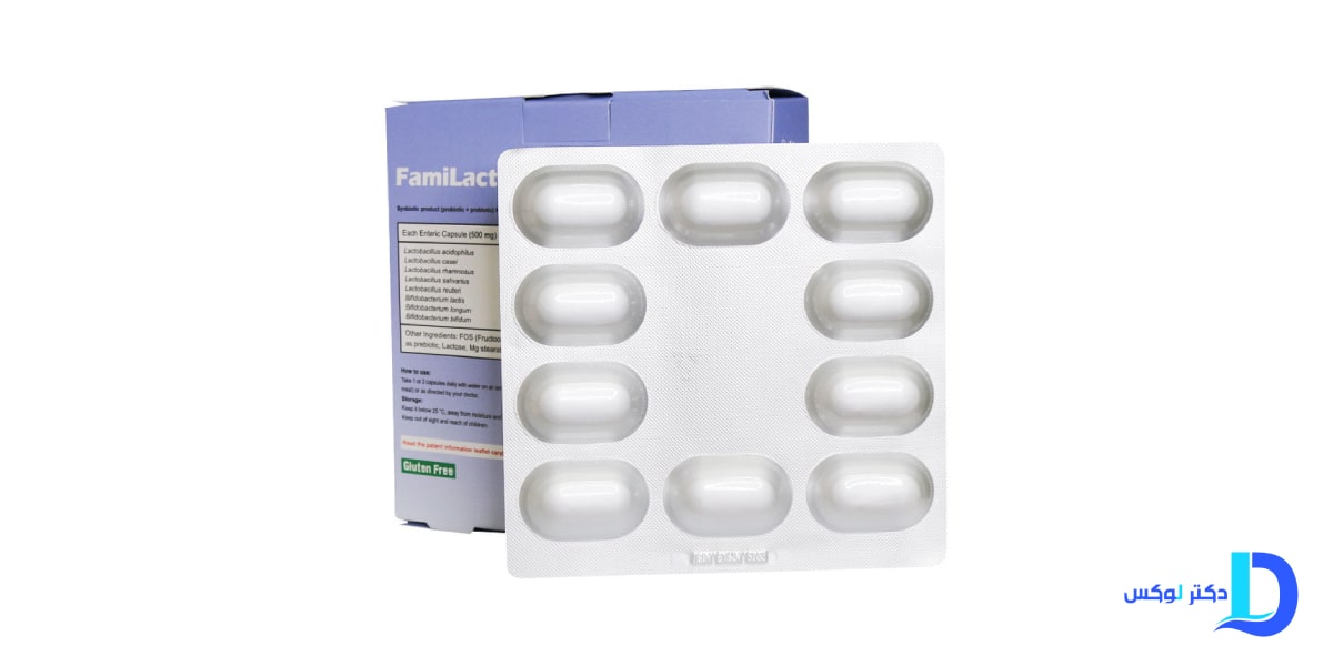 ترکیبات قرص سین‌بیوتیک فمی لاکت