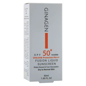 لیکوئید ضد آفتاب پوست خشک ژیناژن SPF50