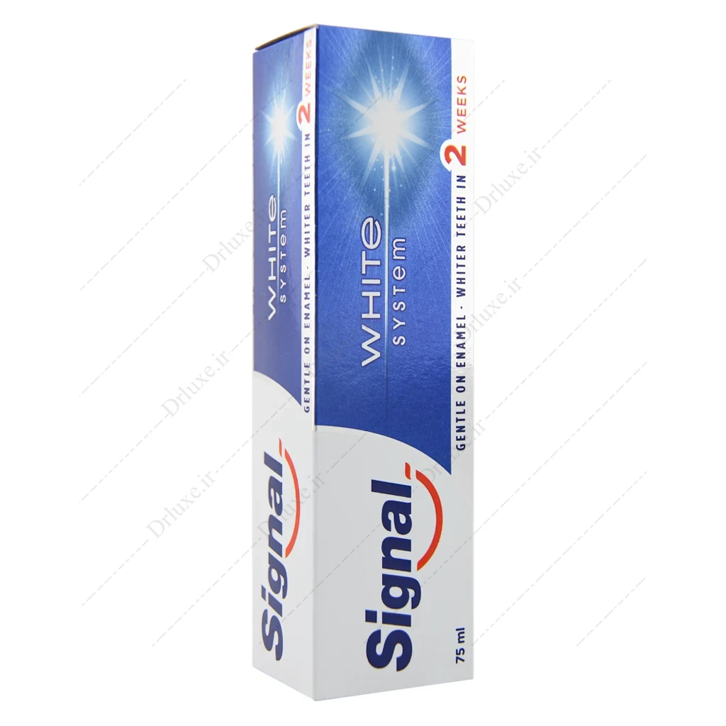 خمیر دندان سفید کننده وایت سیستم سیگنال