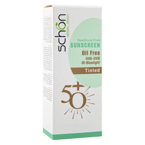 فلوئید ضد آفتاب SPF50 رنگی دیووشیلد شون