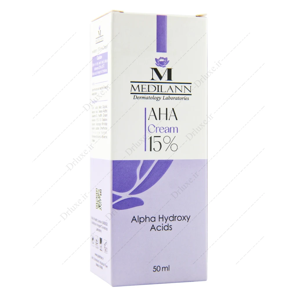کرم لایه بردار مدیلن AHA 15% حجم 50 میلی لیتر
