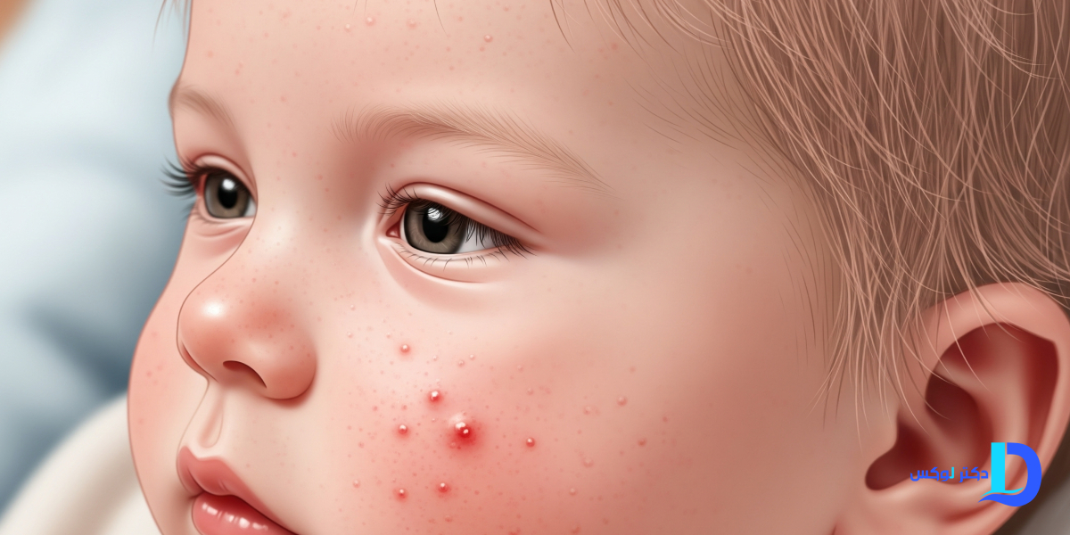 مراقبت و درمان جوش صورت نوزاد در خانه