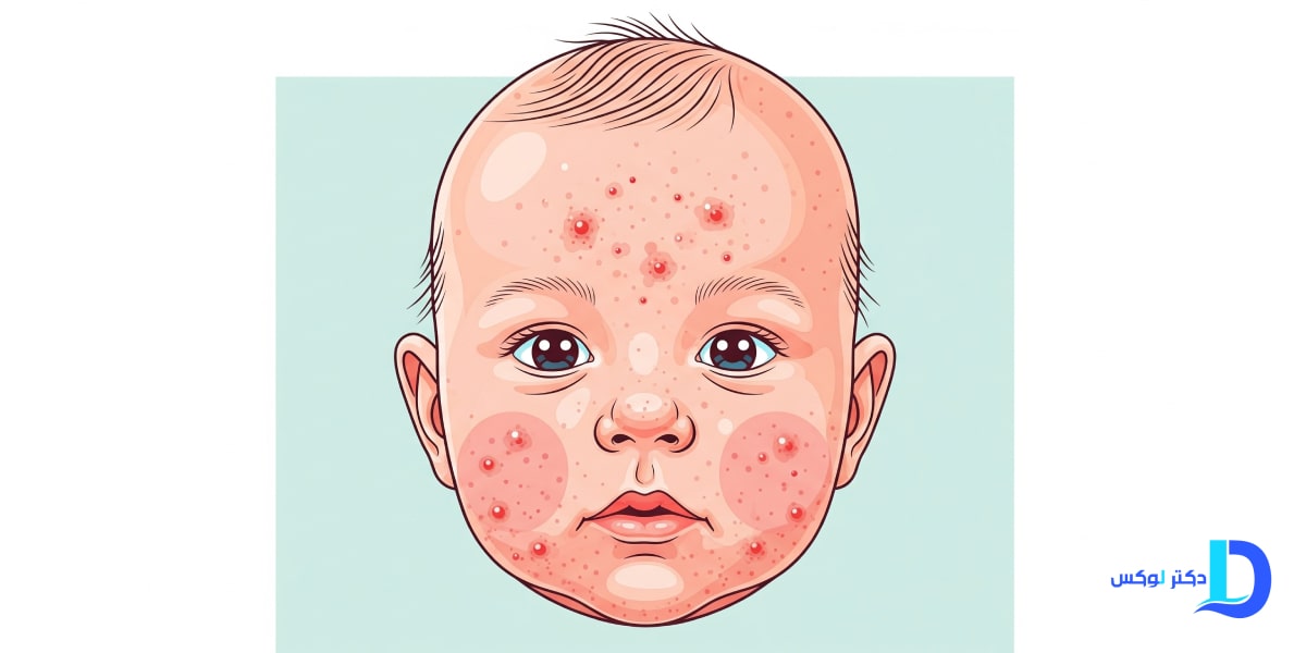 مقایسه آکنه نوزادی با آکنه شیرخوارگی