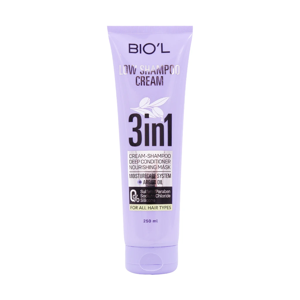 شامپو کرمی نرم کننده مو بیول