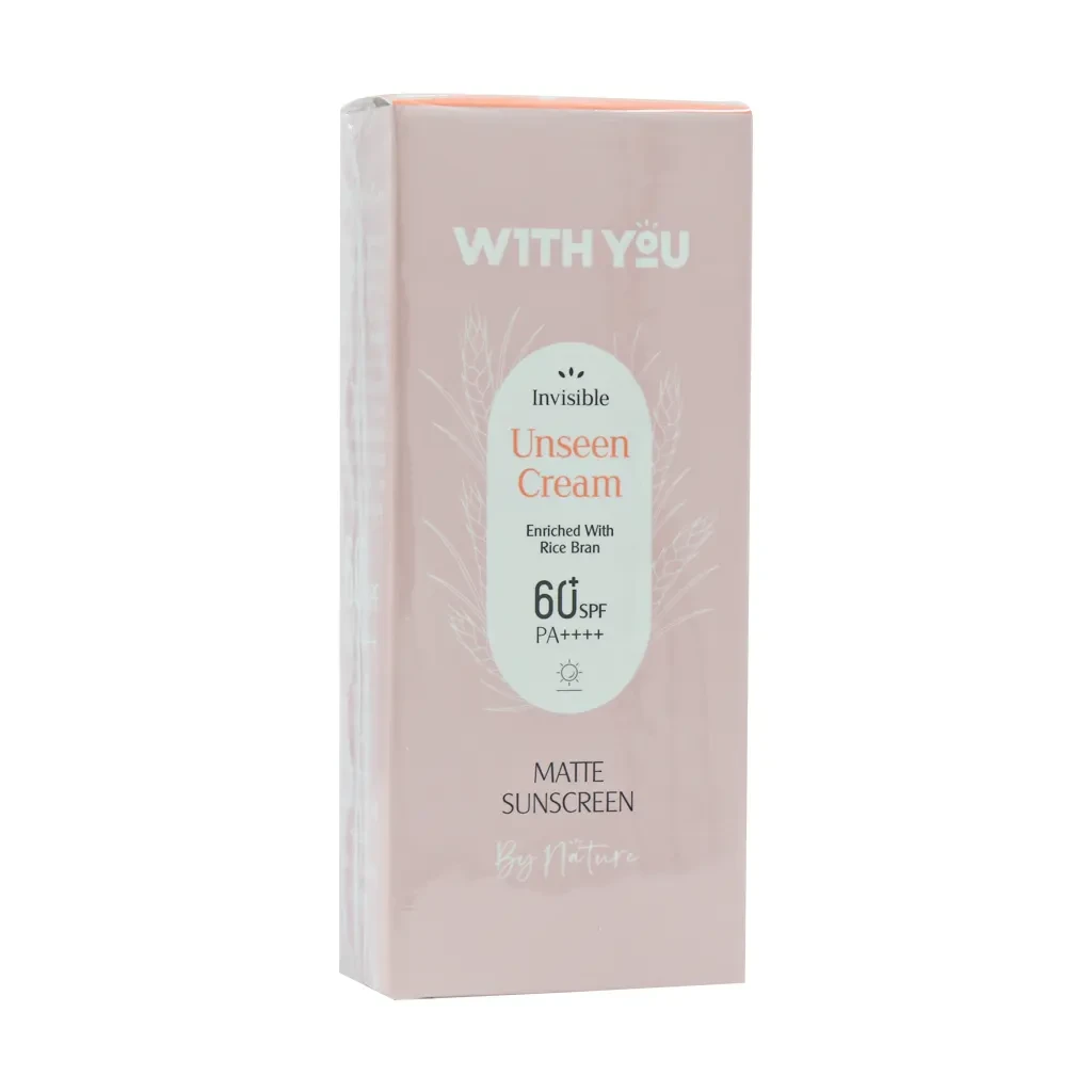 کرم ضد آفتاب SPF60 بی رنگ مات ویت یو