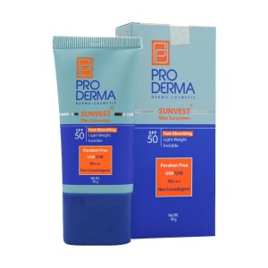 کرم ضد آفتاب SPF50 فاقد چربی آقایان پرودرما