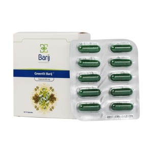 کپسول گرین فیت 650 میلی‌گرم باریج