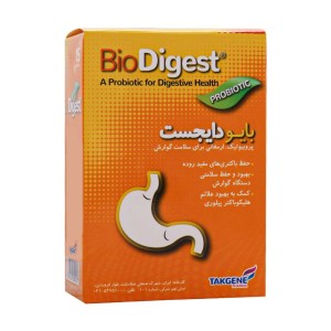 ساشه پروبیوتیک بایو دایجست تک ژن فارما