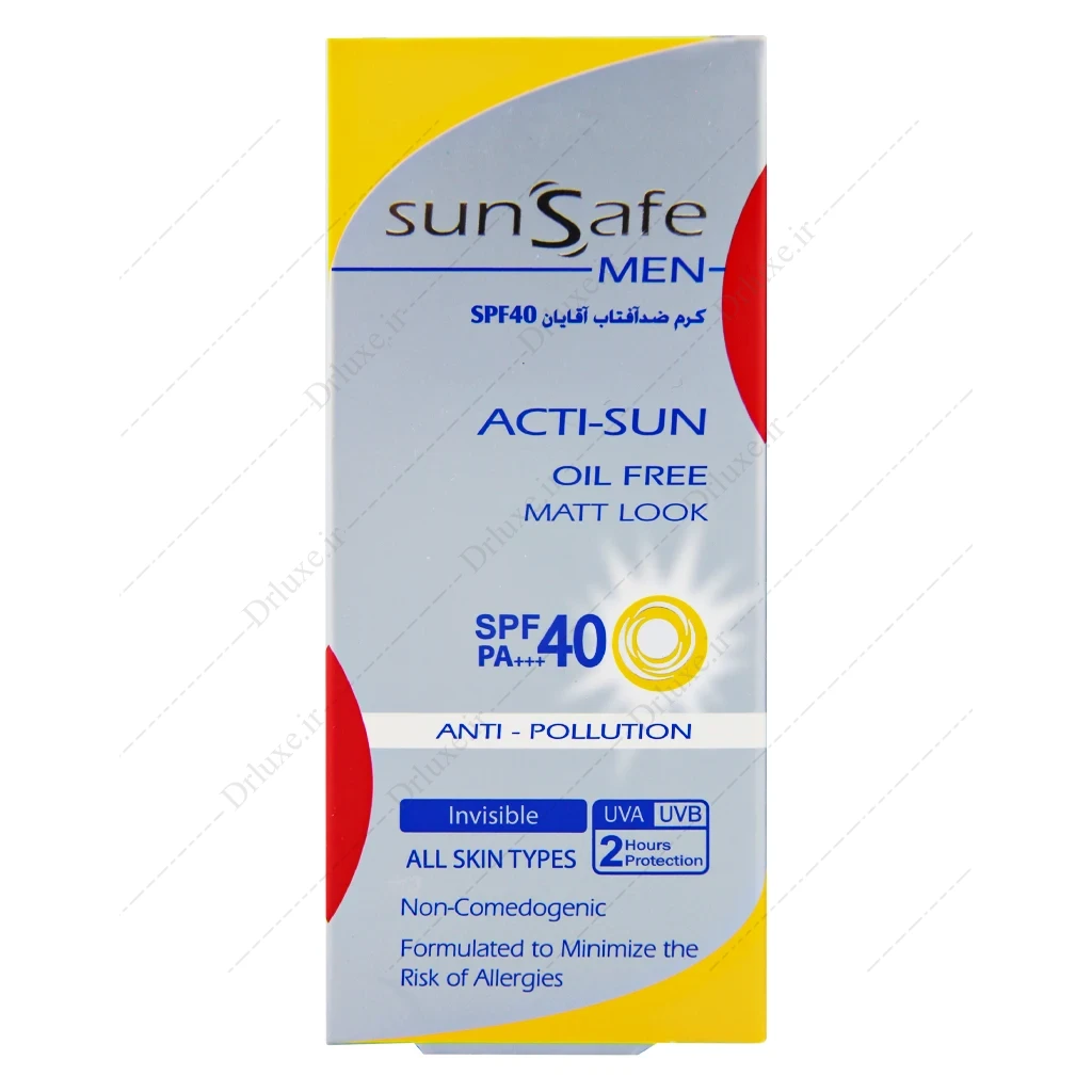 کرم ضد آفتاب SPF40 آقایان سان سیف