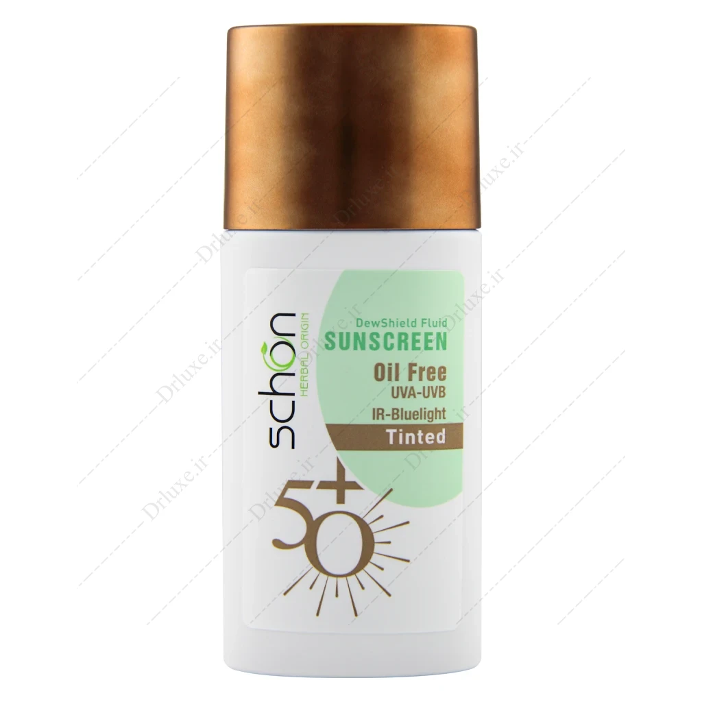 فلوئید ضد آفتاب SPF50 رنگی دیووشیلد شون