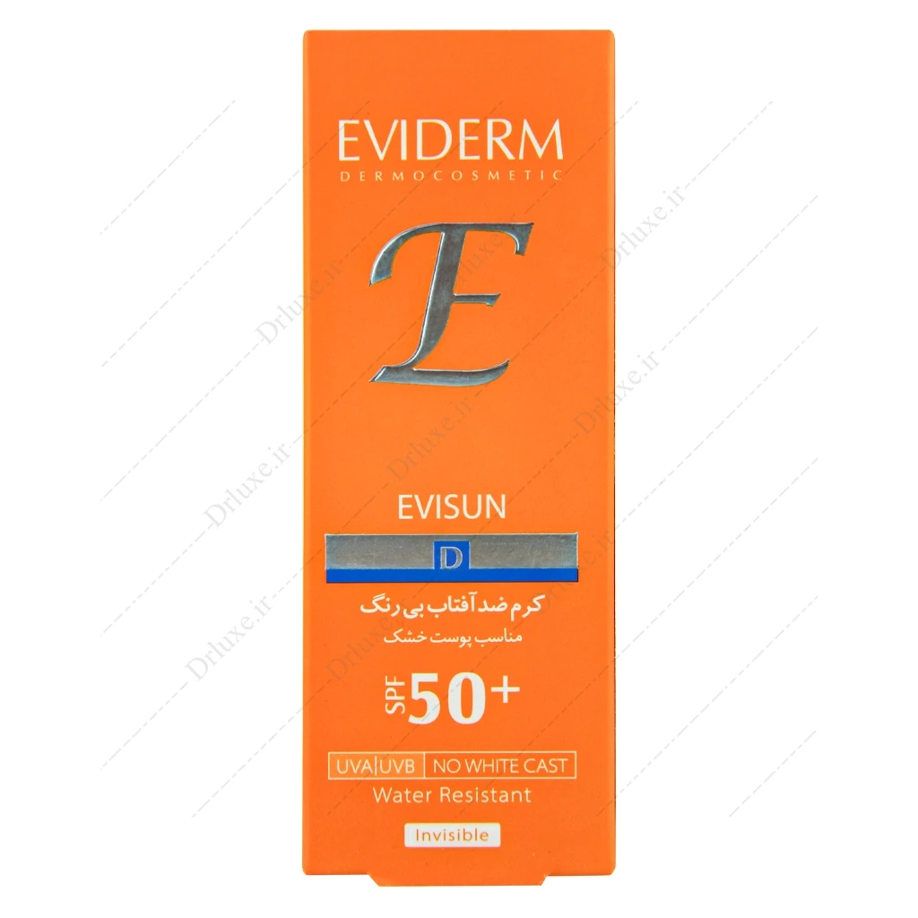 کرم ضد آفتاب SPF50 اویدرم اوی سان دی بی رنگ 40 میلی لیتر