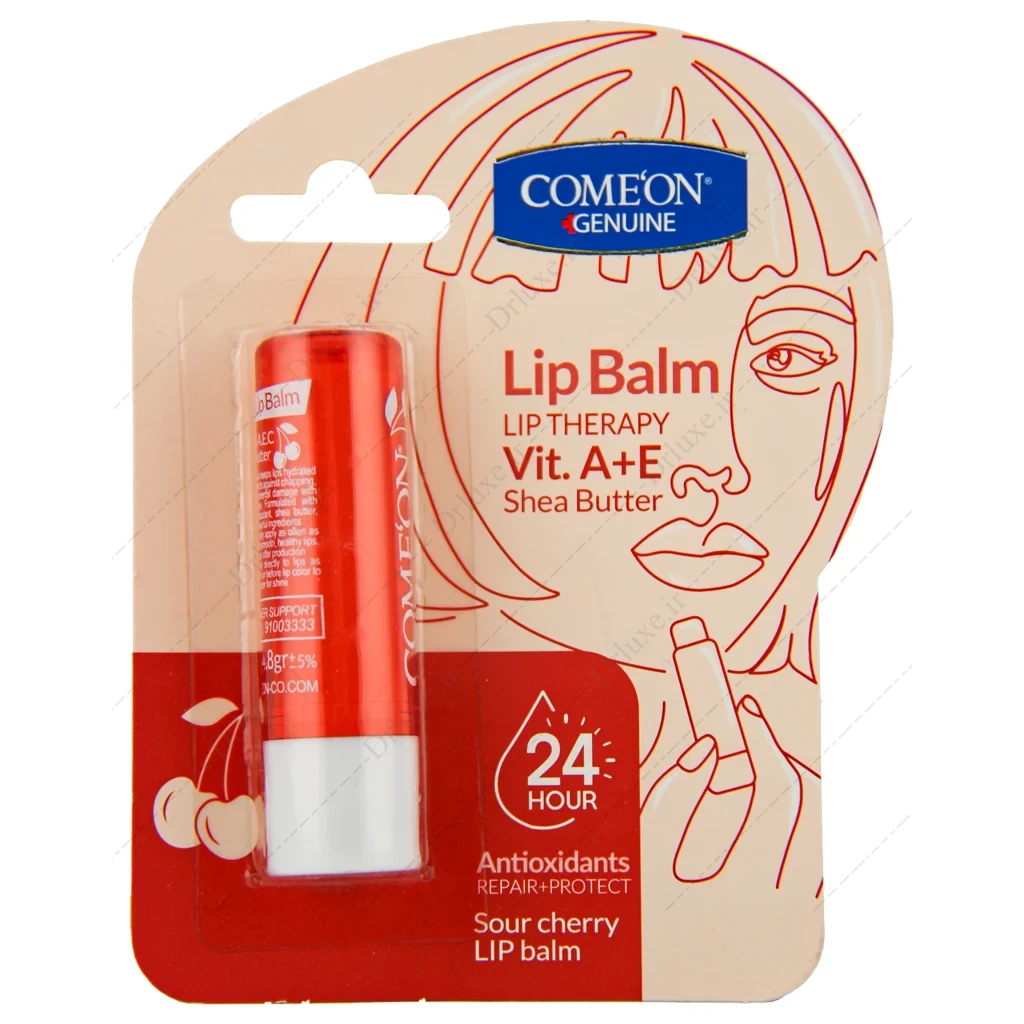 بالم لب کامان حاوی ویتامین A.E.C و شی باتر 4.5 گرم
