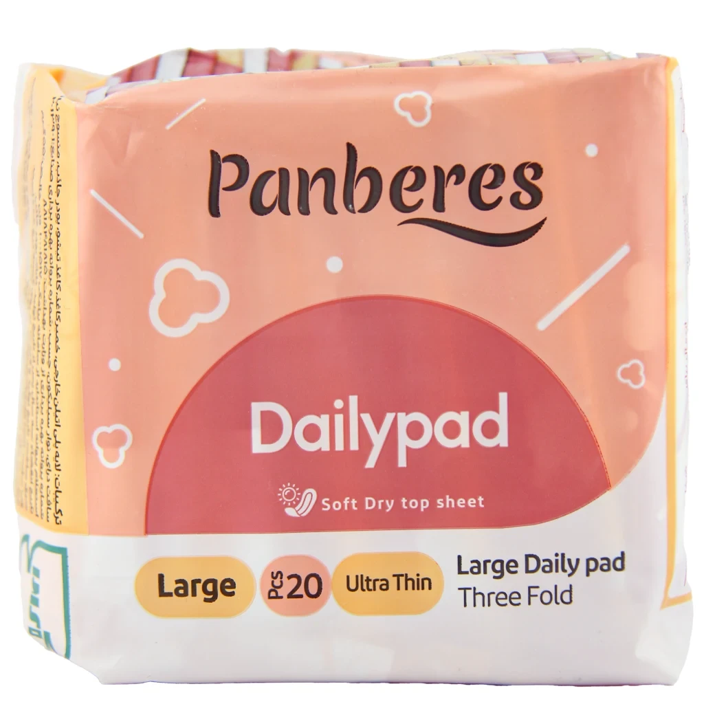 پد روزانه بزرگ پنبه ریز 20 عدد