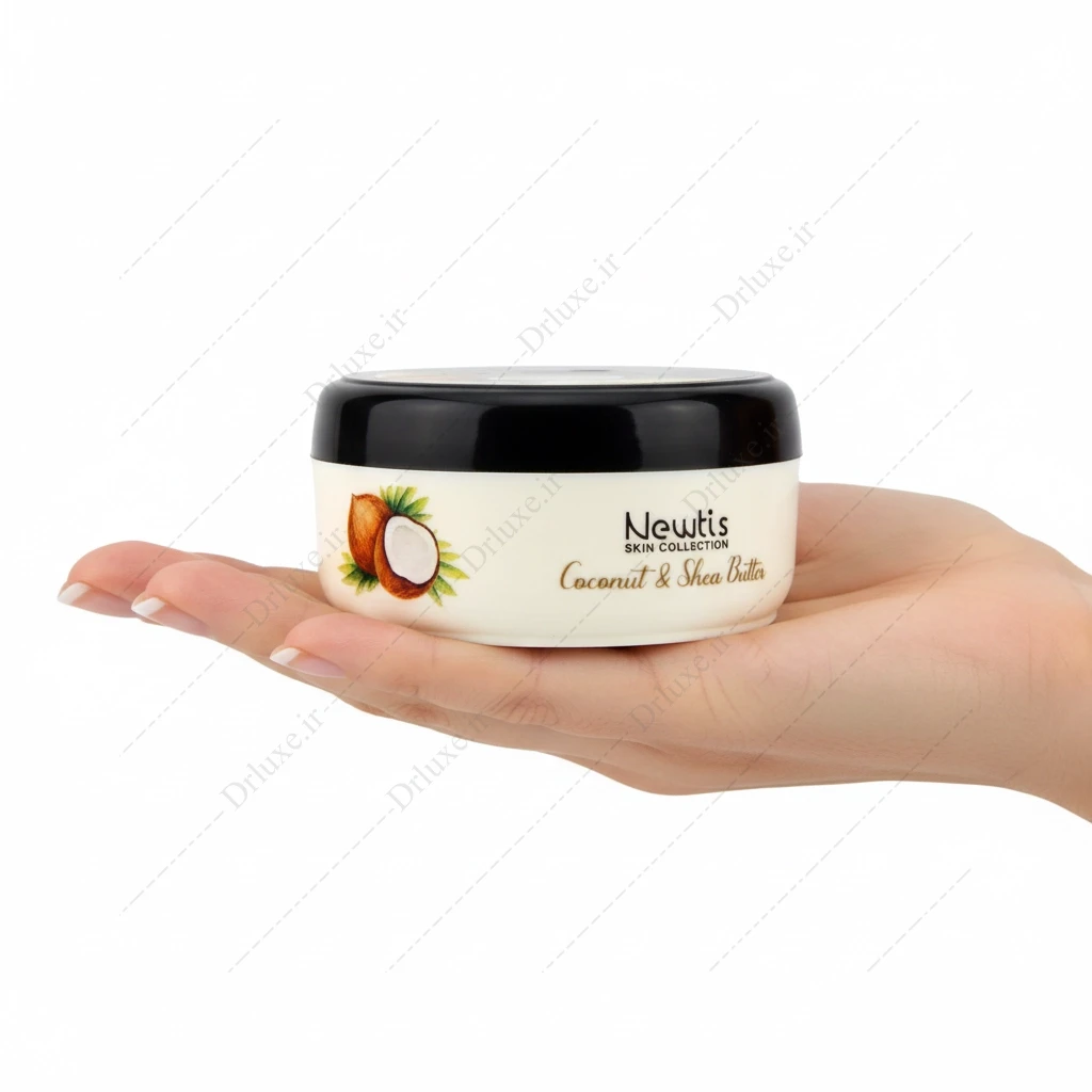 کرم مرطوب کننده مغذی روزانه نیوتیس عصاره نارگیل و شی باتر