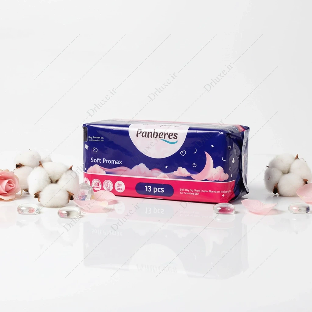 نوار بهداشتی بالدار پرومکس پنبه ریز سایز خیلی خیلی بزرگ 13 عدد