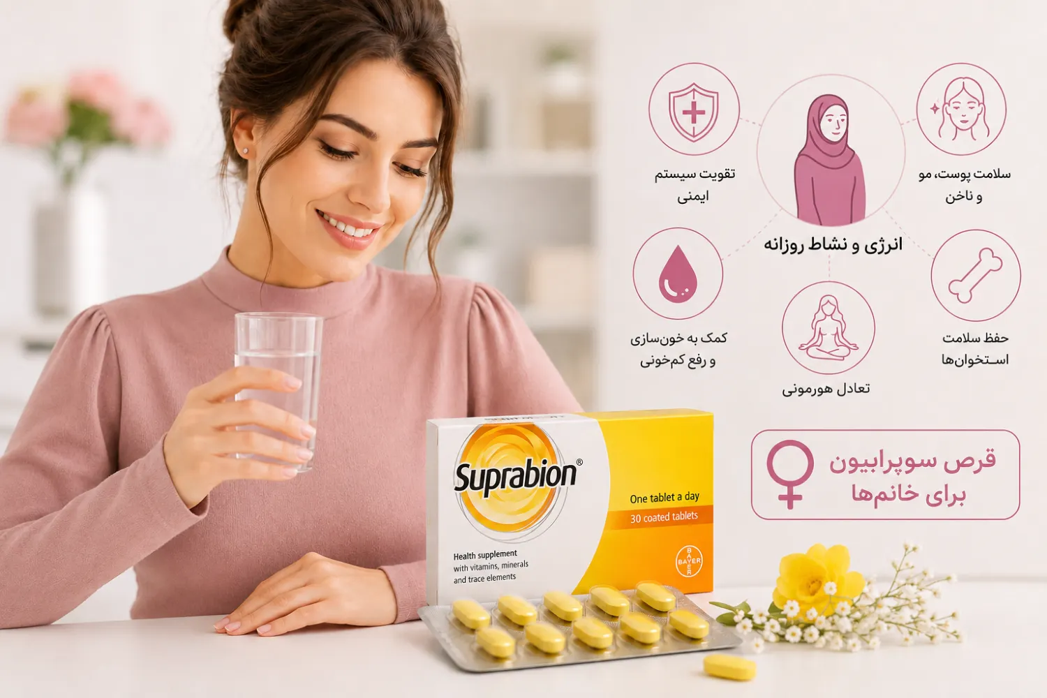 قرص سوپرابیون برای خانمها