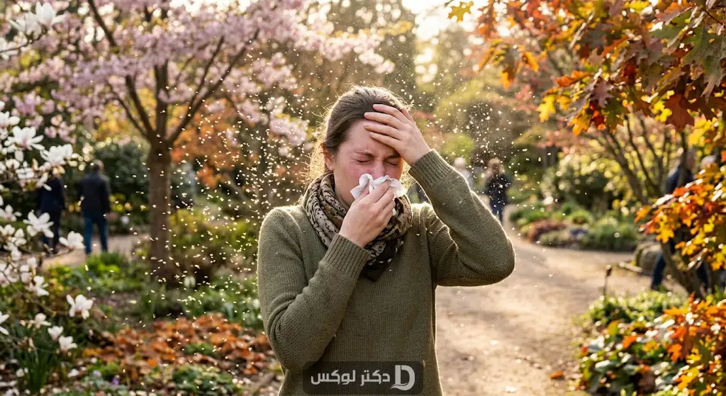 پراکندگی گرده گل و درختان در هوا در فصل بهار