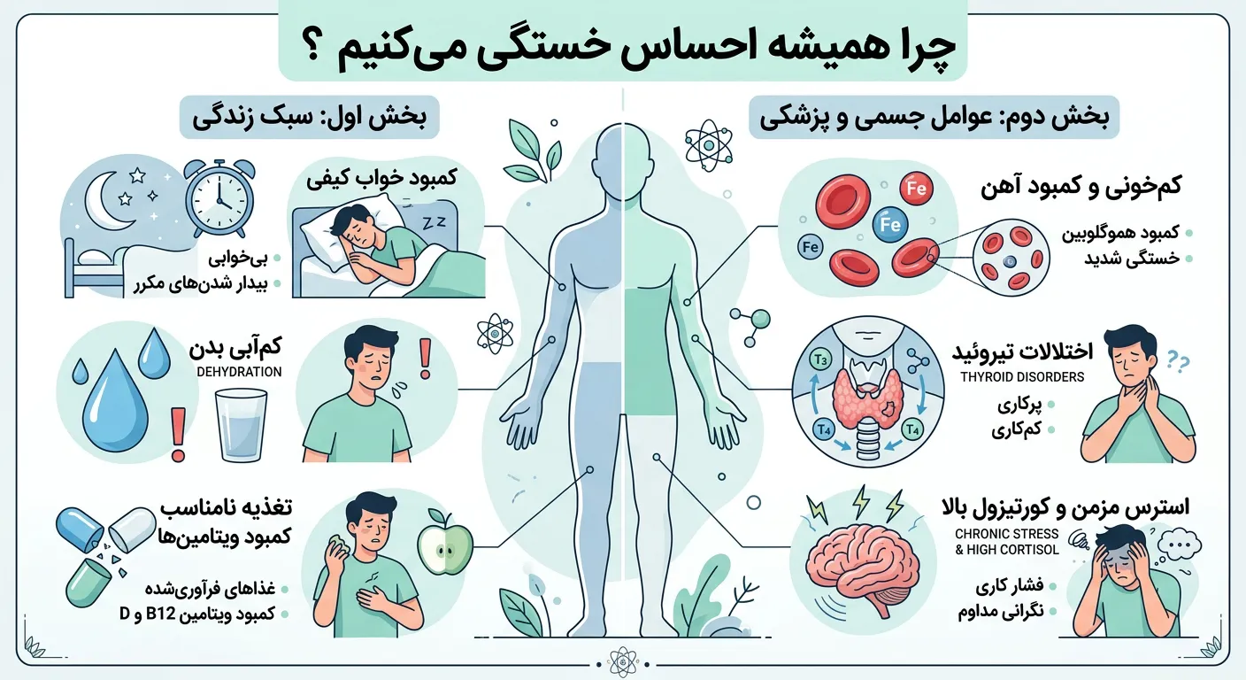 بهترین مولتی ویتامین برای رفع خستگی