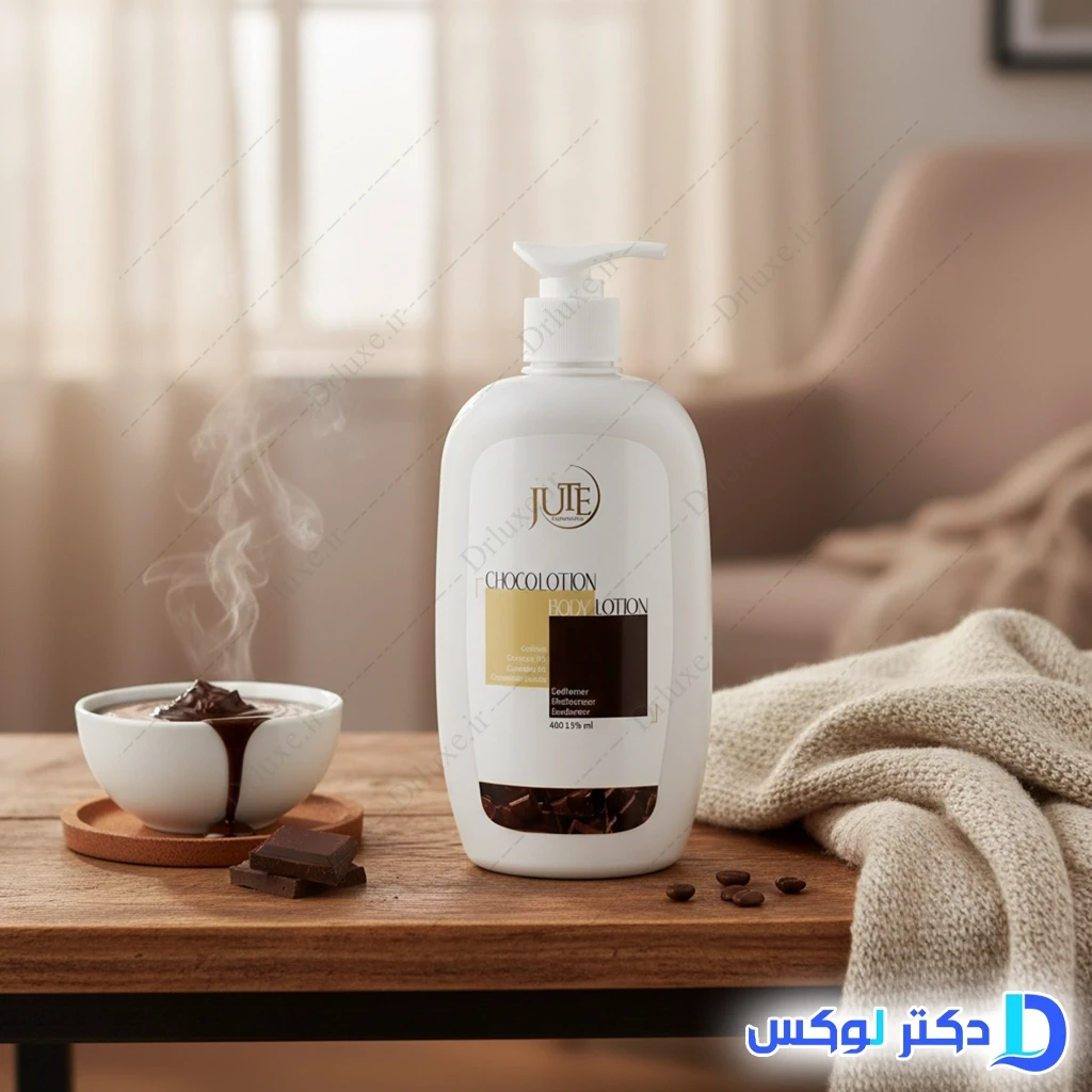 لوسیون مرطوب کننده و آبرسان بدن شکلات ژوت 400 میلی‌لیتر