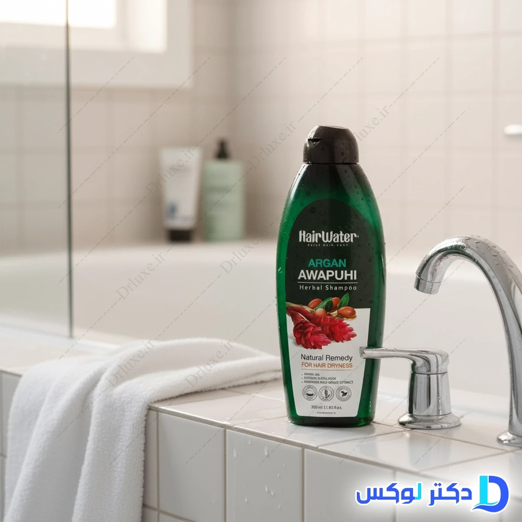 شامپو عصاره آواپوهی و آرگان هیرواتر 350 میلی‌لیتر